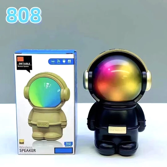 Wrader X808 Portable Wireless Bluetooth Speaker with RGB Light