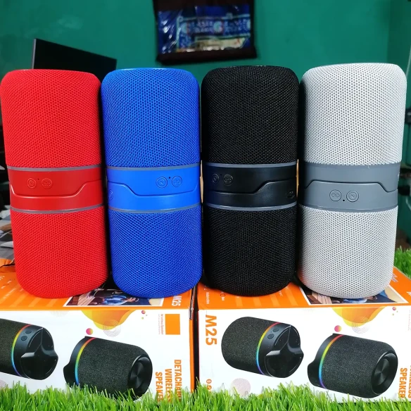 M25 10W Outdoor Wireless Split Speakers with LED Lights